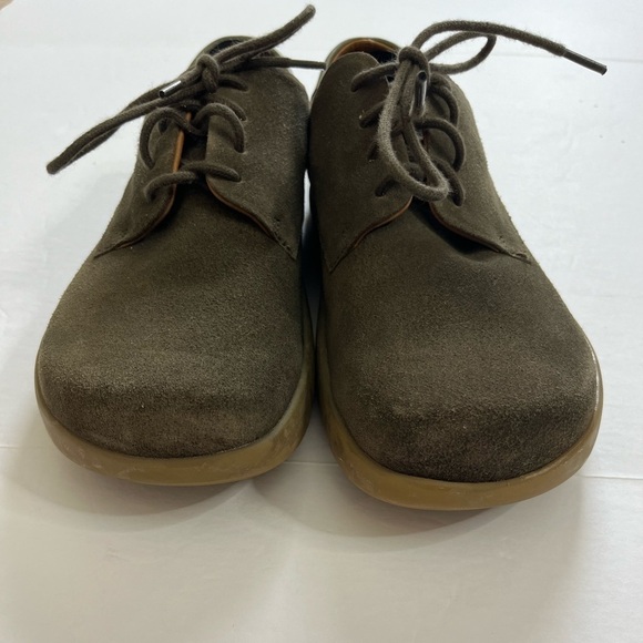 Kalso Earth Dawson Suede Green Shoes Size 8 - Picture 2 of 8